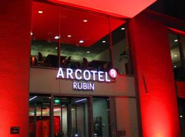 ARCOTEL Rubin Hamburg, hotelli Hampurissa