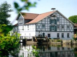 Wipperaublick in der Oldenstädter Wassermühle, hotell i Uelzen