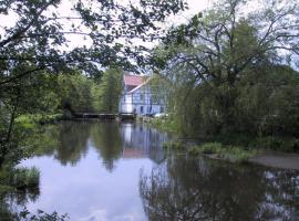 Mühlenteich in der Oldenstädter Wassermühle, hotel di Uelzen