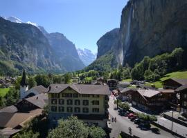 Hotel Staubbach, levný hotel v destinaci Lauterbrunnen