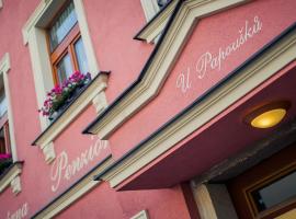 Penzion U Papoušků, hotel a Jindřichův Hradec