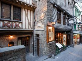 Le Mouton Blanc, hotel i Mont Saint-Michel