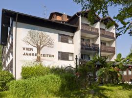 Hotel Garni Vier Jahreszeiten、バート・フュッシンクのホテル