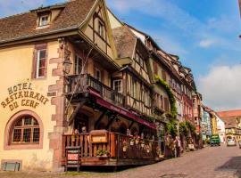 Hotel Au Cerf, hotelli kohteessa Riquewihr