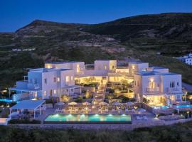 Milos Breeze Boutique Hotel, hotel en Pollonia