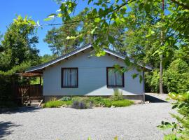 Cosy chalet in Barvaux with fenced garden、バルヴォーのホテル