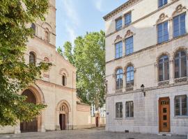 Hôtel de l'Abbaye Lyon - Boutique Hôtel, viešbutis su vietomis automobiliams Lione