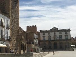 Apartamentos Turísticos Domus Seleqtia Plaza Mayor, hotel in Cáceres