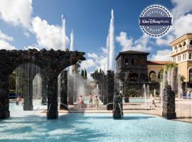 Four Seasons Resort Orlando at Walt Disney World Resort, hotelli, jossa on porealtaita Orlandossa