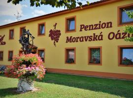 Penzion Moravská oáza、ヴァルチツェのホテル