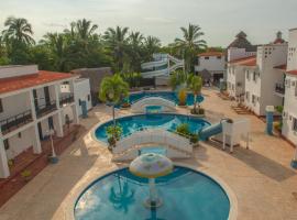 HOTEL VILLA AZUL, hotel s bazenima u gradu 'Barra de Navidad'