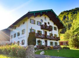 Almbauernhof, hotel Ruhpoldingban