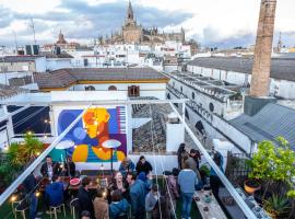 La Banda Rooftop Hostel, hotel u Sevilli