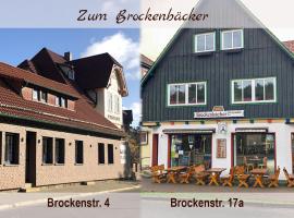 Schierke में, होटल Ferienwohnungen Zum Brockenbäcker in Schierke