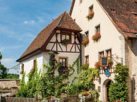 Burghotel, wellness hotel v destinácii Rothenburg ob der Tauber