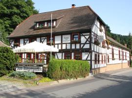 Hotel Zum Bürgergarten, hotell i Stolberg i Harz