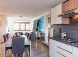 Duplex appertement met zicht Damse vaart @ Brugge, hotell i Brygge