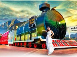 The Train Resort, hotell Jomtien Beachil