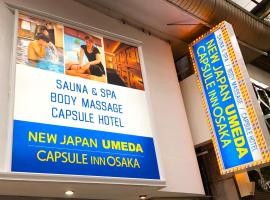 Capsule Inn Osaka (Male Only), hotel di Osaka