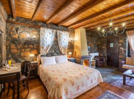 Kalnu kotedža ROUGA Mountain Boutique Suites & Spa pilsētā Palaijosa Ajos Atanasiosa