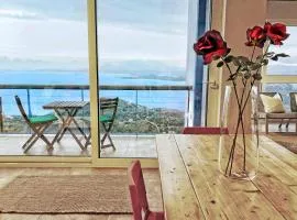 House Sienna of Villa Intaba Best Views Corfiot Riviera Corfu Island Greece Contemporary Design Pool with Spectacular Sea VIEWS close to Ipsos Beach