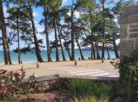 Vacances Ô Cap Coz - Jardin vue mer et piscine - Résidence Cap Azur Fouesnant, viešbutis mieste Fuenanas