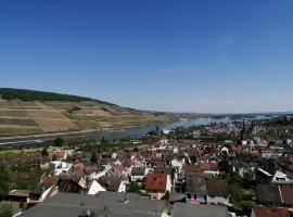 Großes PANORAMA APARTMENT: Bingen am Rhein şehrinde bir otel