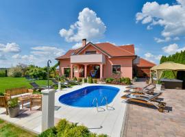 Holiday villa Rita , ideal for families, pool, large childrens playground, hotel en Varaždin