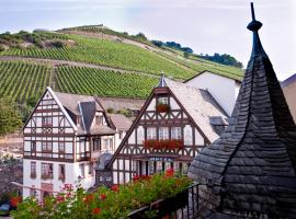 Rüdesheim am Rhein में, होटल AKZENT Hotel Berg's Alte Bauernschänke- Wellness und Wein