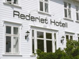 Rederiet Hotel, hotel a Farsund