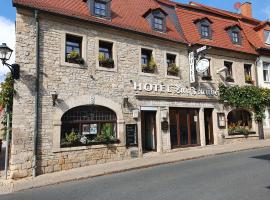 Hotel Zur Traube, hótel í Freyburg