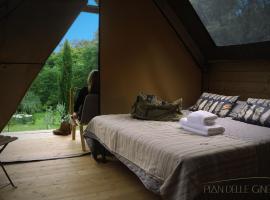 Glamping Pian delle Ginestre, κάμπινγκ πολυτελείας σε Sassetta