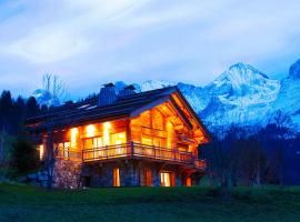 Chalet La Vigogne et Spa, hotelli kohteessa Le Grand-Bornand