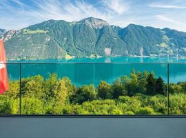 Exklusives Chalet mit traumhafter See- und Bergsicht, lomamökki kohteessa Seelisberg