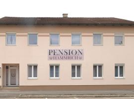 Pension Hammrich، فندق في Neudörfl