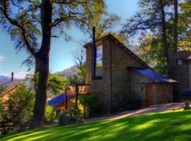 Altos del Alma Cabañas, brunarica v mestu San Martín de los Andes