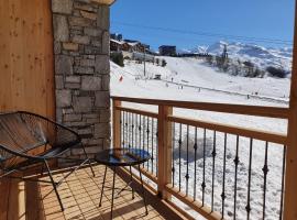 Chalet Le Granitic, poceni hotel v mestu Les Menuires