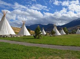 Dreamcatcher Tipi Hotel, povoljni hotel u gradu 'Gardiner'