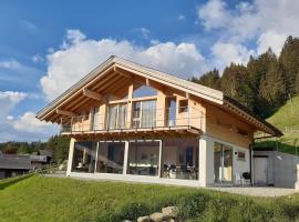 Alpine Dream Chalet with Spa close to Lake Geneva ชาเลต์ในLes Mosses