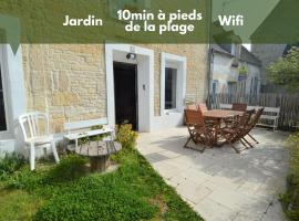 Maison,appartement de charme bord de mer - Avec jardin et wifi, hotel u gradu Luc-sur-Mer