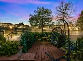 Stadtwohnung am Wasser I Terrasse mit Rheinblick I NETFLIX I APPLE TV