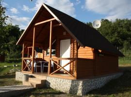 Шафран, Hotel am Strand in Krasnaya Slobodka