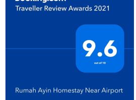 Rumah Ayin Homestay Near Airport, hotel pet friendly a Palembang