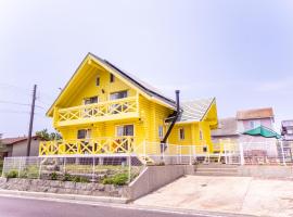 Awaji Large Log house in Goshiki, hotel v destinaci Sumoto