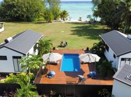 Abera's Aitutaki Villas, hotel s parkiriščem v Arutangi