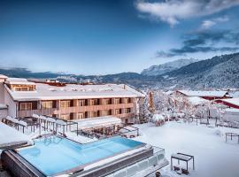 Obermühle 4*S Boutique Resort, hótel í Garmisch-Partenkirchen