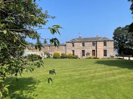 Marshall Meadows Manor House, hótel í Berwick-Upon-Tweed