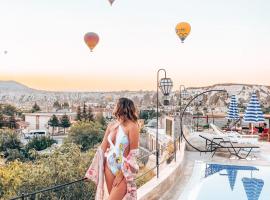 Cappadocia Caves Hotel、ギョレメのホテル