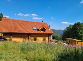 Luxus-Ferienhaus Blockhaus Chalet Nr 2 Toplage am Feldberg mit Sauna, Outdoor-Hottub, Kamin auf 1300m üM, brunarica v mestu Feldberg