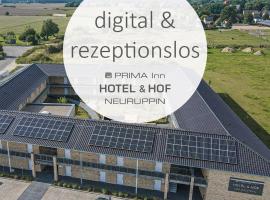 노이루핀에 위치한 비앤비 PRIMA Inn HOTEL & HOF NEURUPPIN - digitales & rezeptionsloses Motel